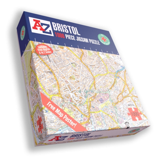 A-Z Map of Bristol-5056318133898