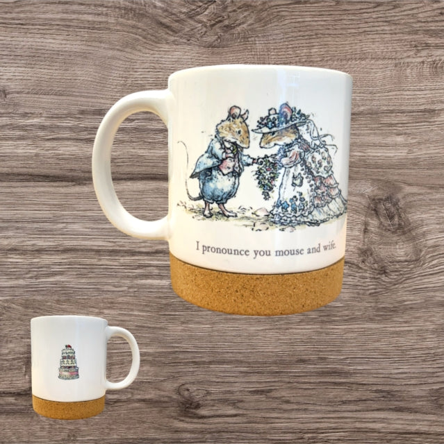 Brambly Hedge Wedding Cork Bottomed Mug-5060995491660