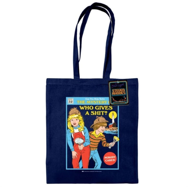 Steven Rhodes (The Mystery) French Navy Tote Bag-5063457006365