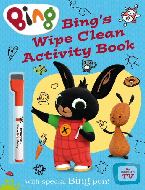 Bing's Wipe Clean Activity Book-9780008122201