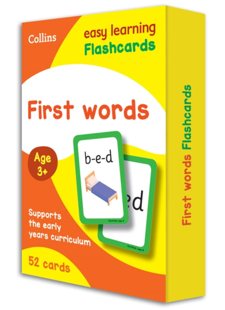 First Words Flashcards : Ideal for Home Learning-9780008201098