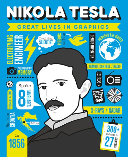 Great Lives in Graphics: Nikola Tesla-9781787081130