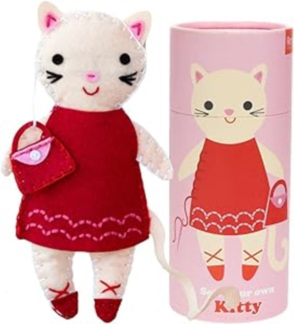 Felt Craft Kit - Sew Your Own Cat 5027455445007