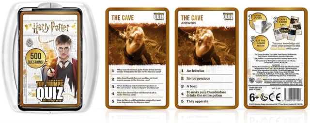 Harry Potter Top Trumps Quiz Deck Card Game-5036905001526