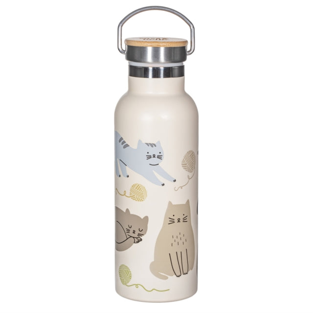 Cats Metal Water Bottle-5055259281521