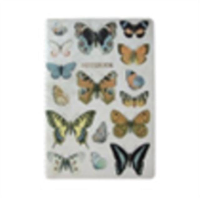Vintage Butterflies A5 Notebook-5055259282443