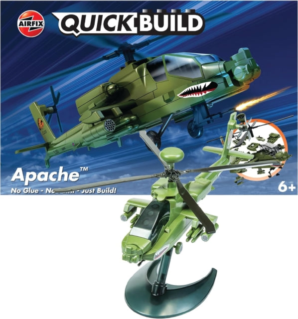 Airfix QUICKBUILD - APACHE Model Toy-5055286621482