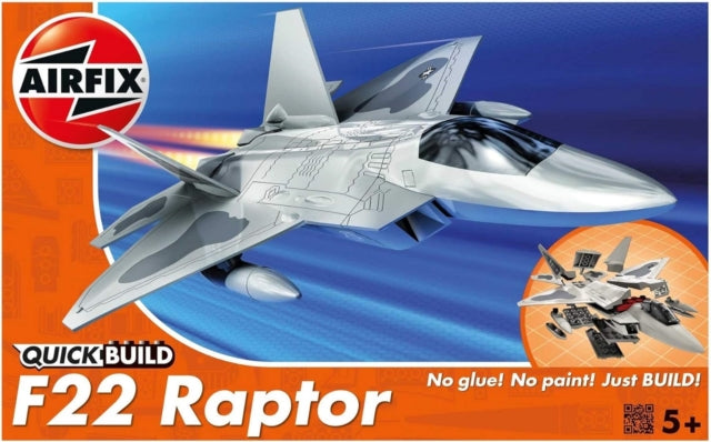 Airfix QUICKBUILD - F22 RAPTOR Model Toy-5055286621499