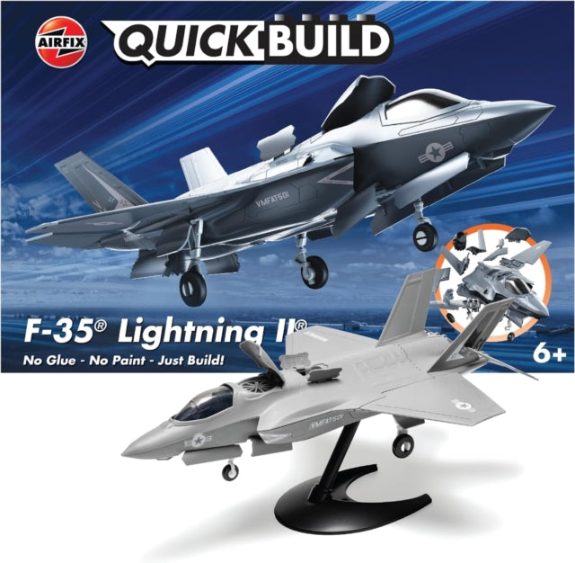 Airfix QUICKBUILD - F-35B LIGHTNING II Model Toy-5055286661471