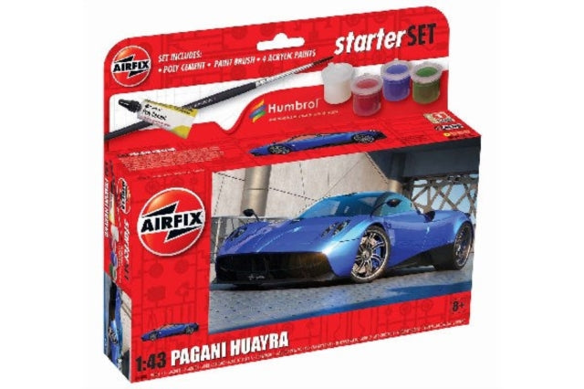 Airfix STARTER SET - PAGANI HUAYRA Model Toy-5055286686481