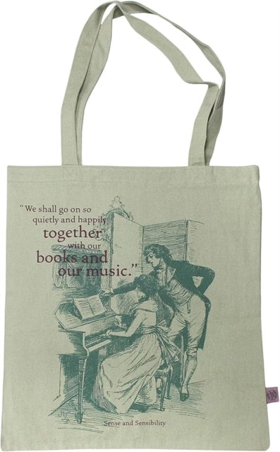 Shopper Recycled Cotton - Pulteney Press (Jane Austen)-5055453421525