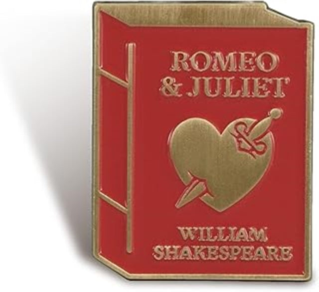 Pin Badge - Shakespeare (Romeo & Juliet)-5055453427152