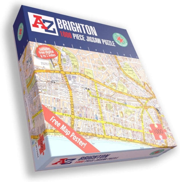 A-Z Map of Brighton-5056318133942