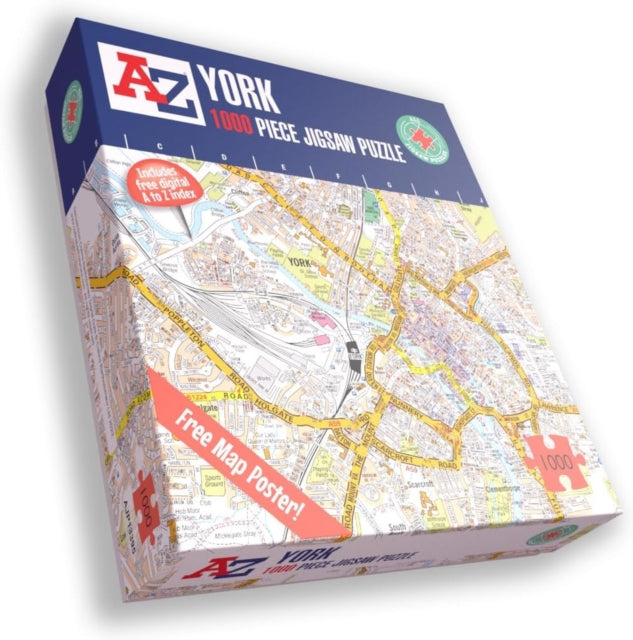 A-Z Map of York-5056318133959