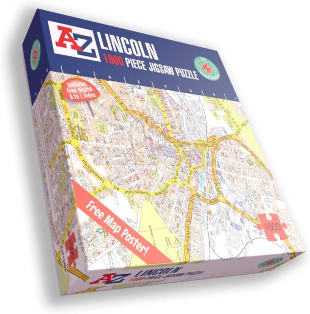 A-Z Map of Lincoln-5056318134048