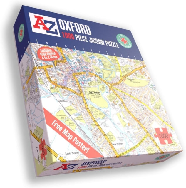 A-Z Map of Oxford 5056318134055