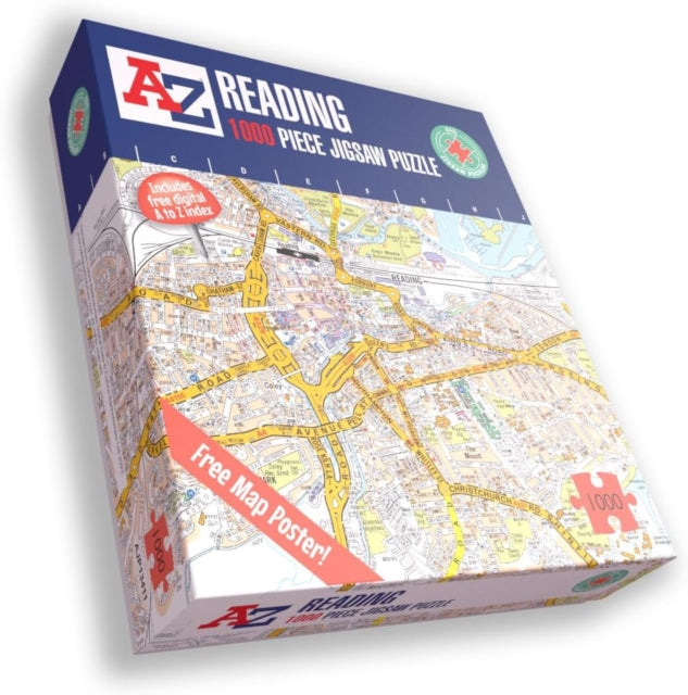 A-Z Map of Reading-5056318134116