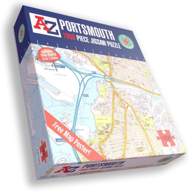 A-Z Map of Portsmouth-5056318134123