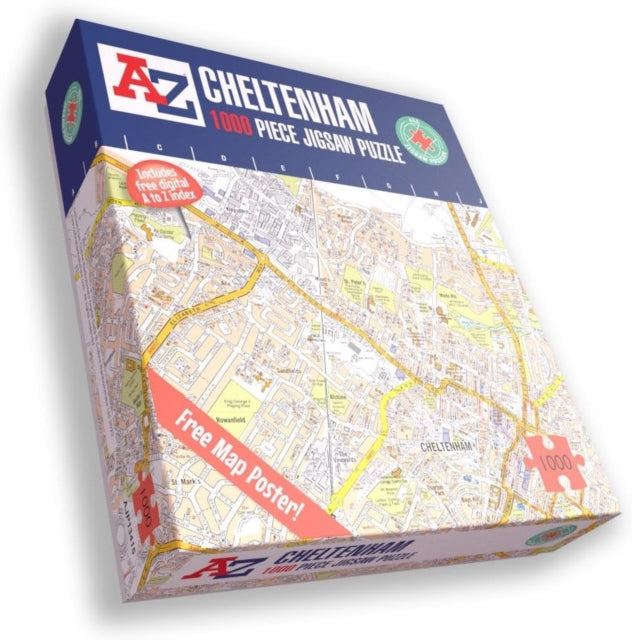A-Z Map of Cheltenham-5056318134154