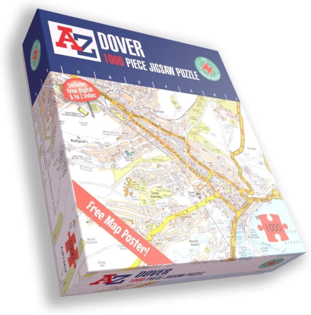 A-Z Map of Dover-5056318134185