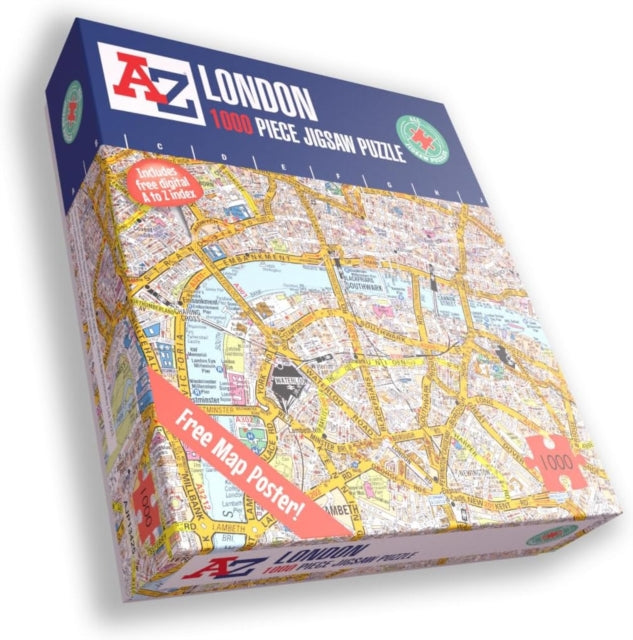 A-Z Map of London-5056318134253
