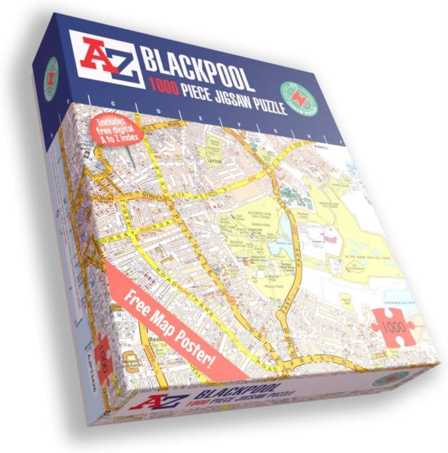 A-Z Map of Blackpool-5056318134260