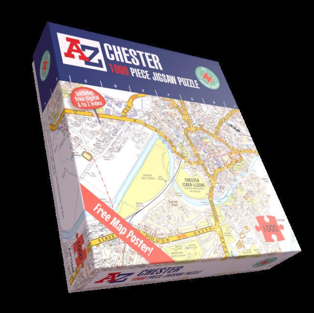 A-Z Map of Chester-5056318135441