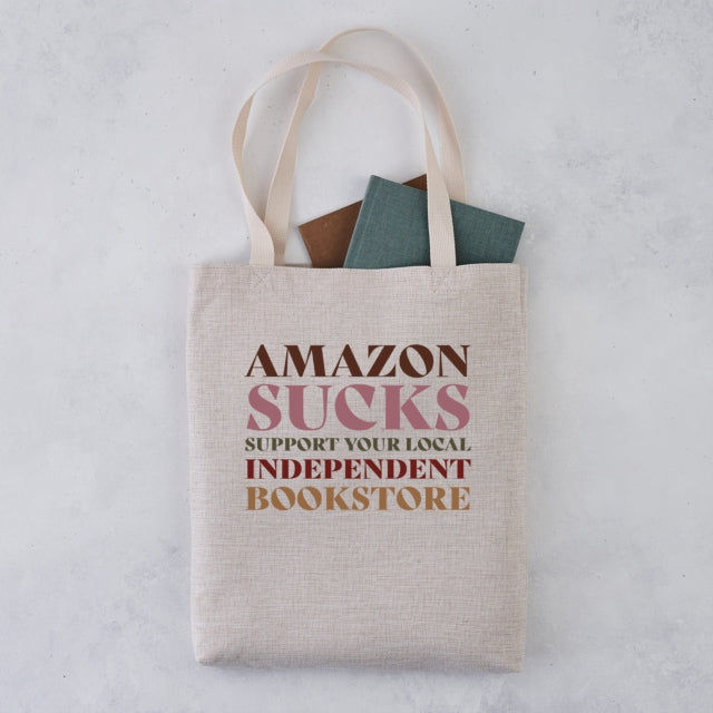 Amazon Sucks Tote Bag-5060434073846