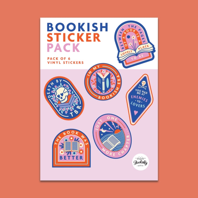 Bookish Era Sticker Pack of 6-5060434074225