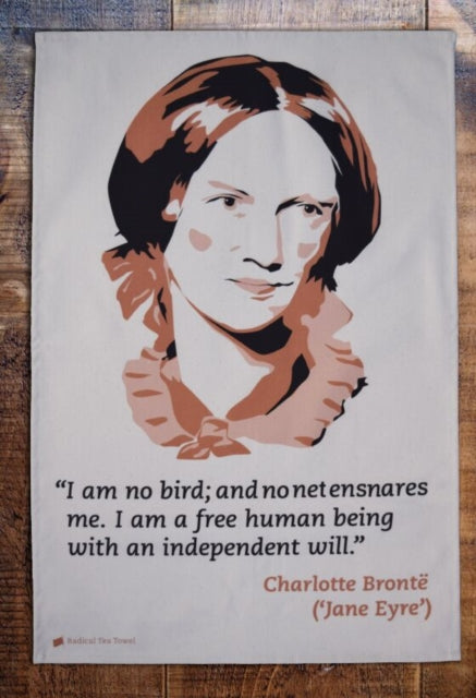 CHARLOTTE BRONT JANE EYRE TEA TOWEL-5060685683153