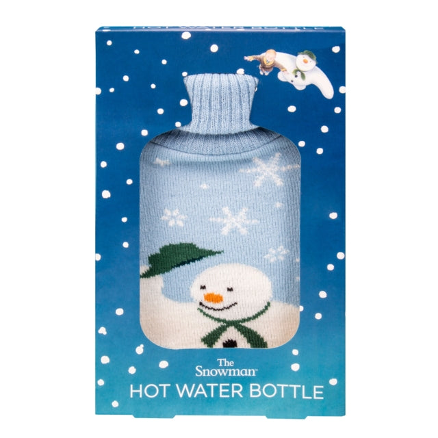 SNOWMAN HOT WATER BOTTLE-5060767277560