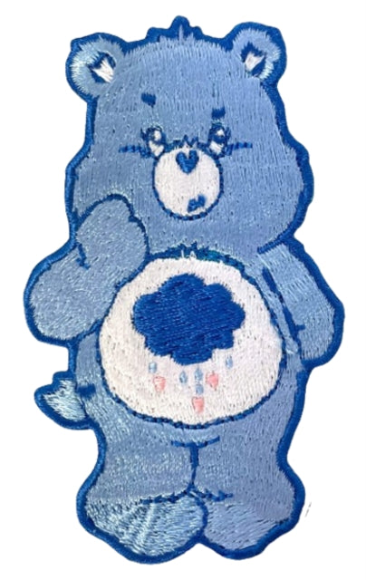 Classic Grumpy Bear Sew On Patch-5060769432189