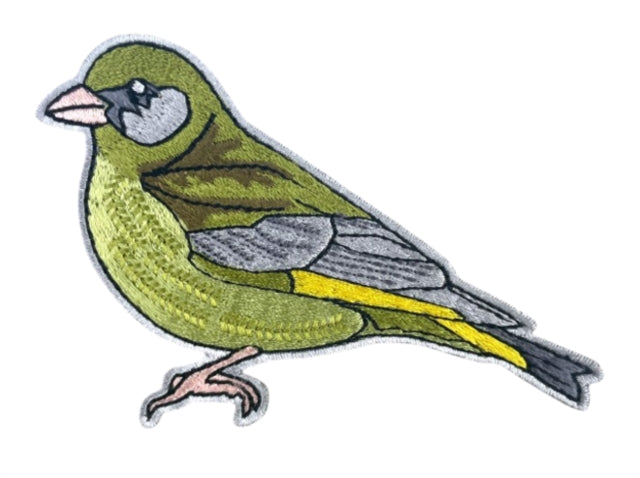 Greenfinch Sew On Patch-5060769433384
