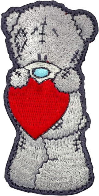 Tatty Teddy with Heart Sew On Patch-5060769434435