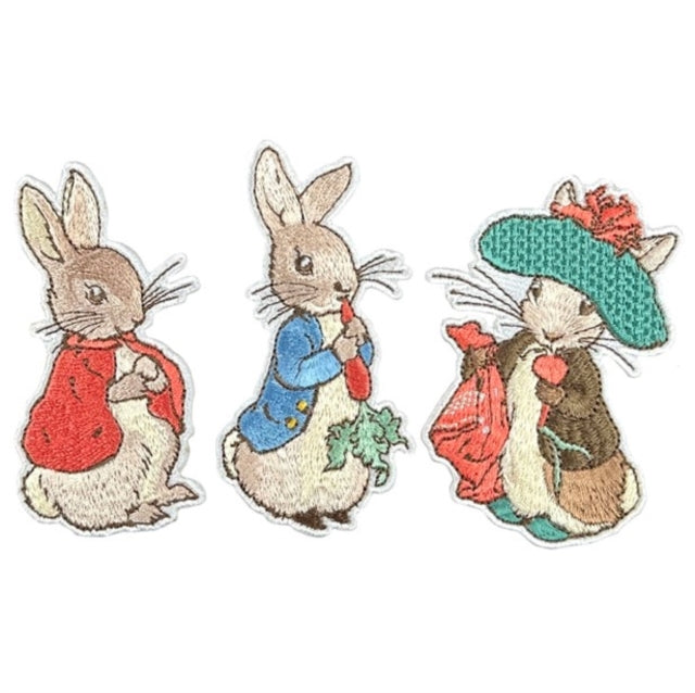 Peter Rabbit Sew On Patch Set-5060769436033