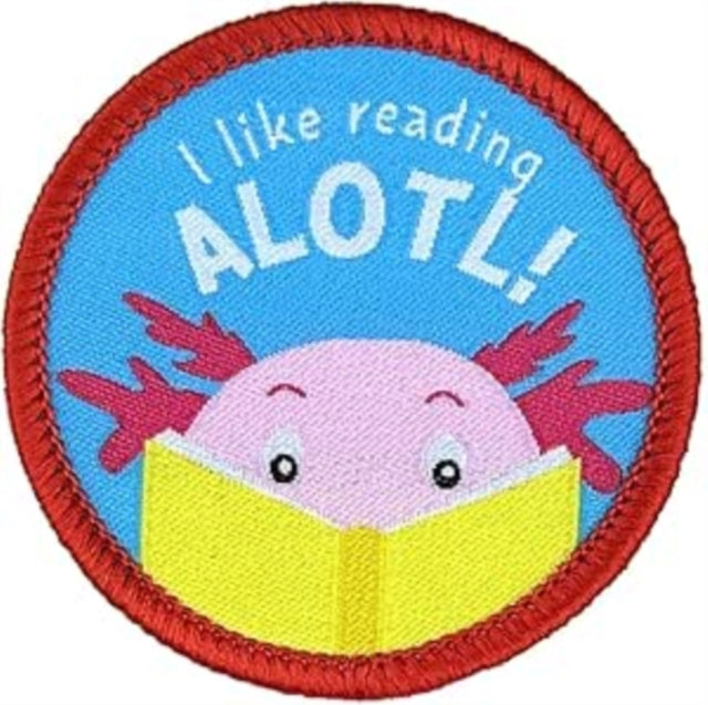 I Like Reading Alotl Sew On Patch-5060769436866