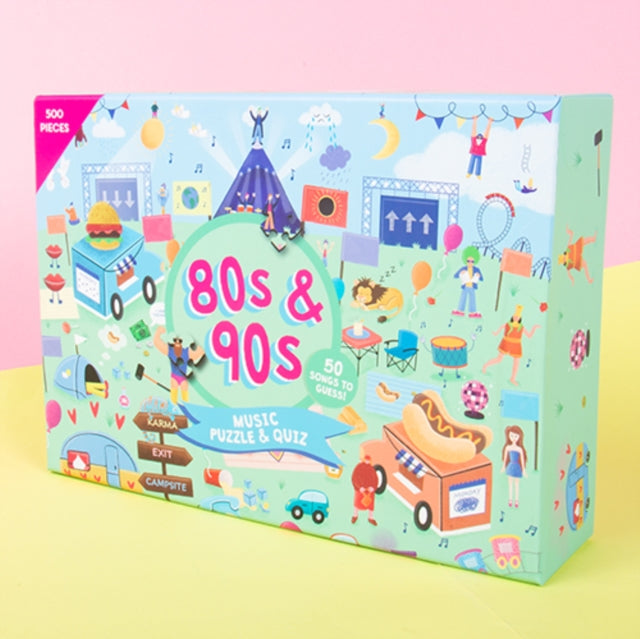 80s & 90s Song Title Puzzle-5060949246797