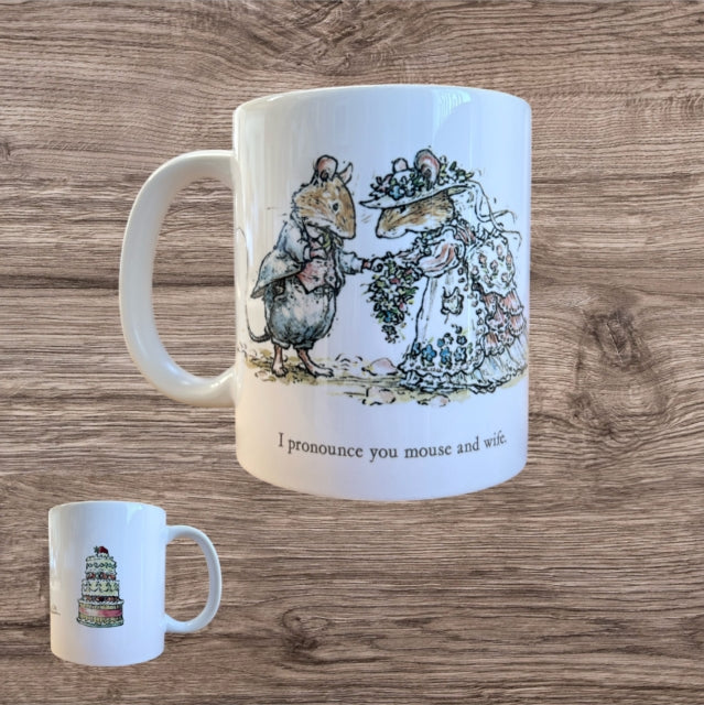 Brambly Hedge Wedding Ceramic Mug-5060995491592