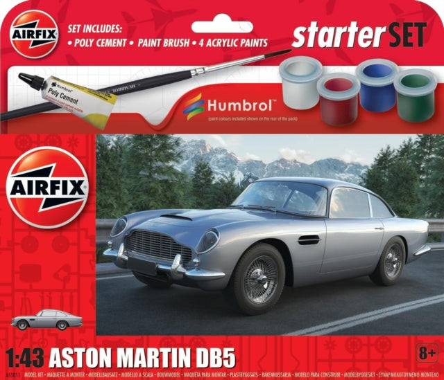 Airfix STARTER SET - ASTON MARTIN DB5 Model Toy-5063129000912
