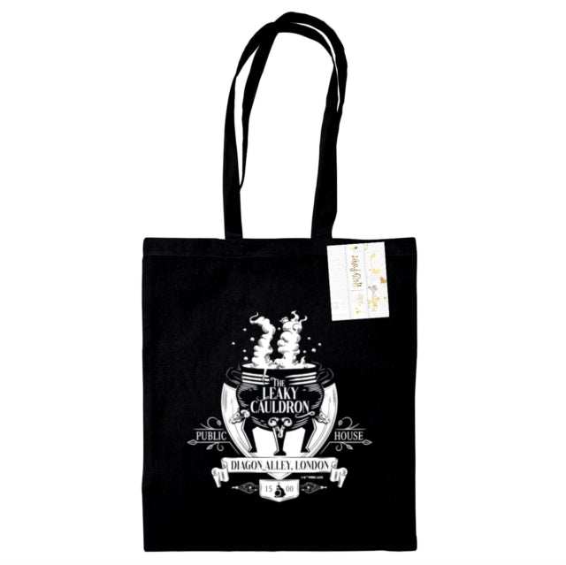 Harry Potter (The Leaky Cauldron)  Black Tote Bag-5063457032067