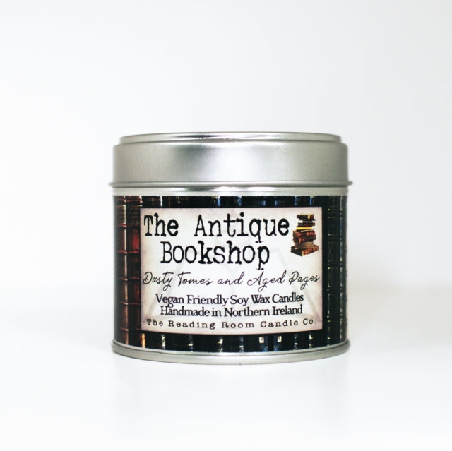 Antique Bookshop- Scented Soy Candle- Dusty Tomes and Aged Pages-5065023895007