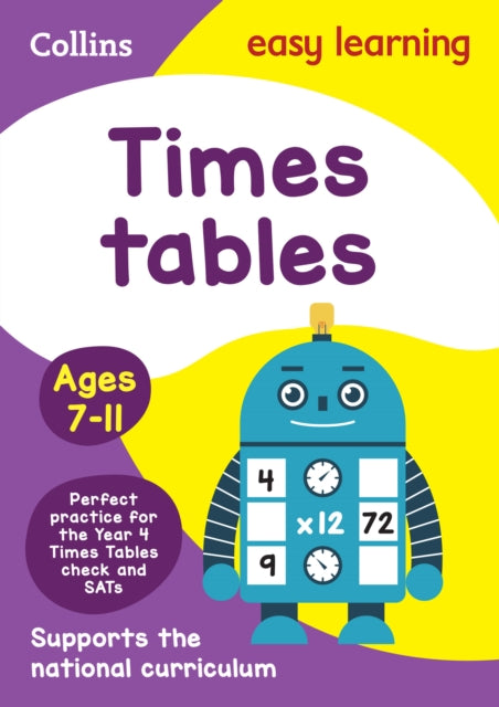Times Tables Ages 7-11 : Ideal for Home Learning-9780008134402