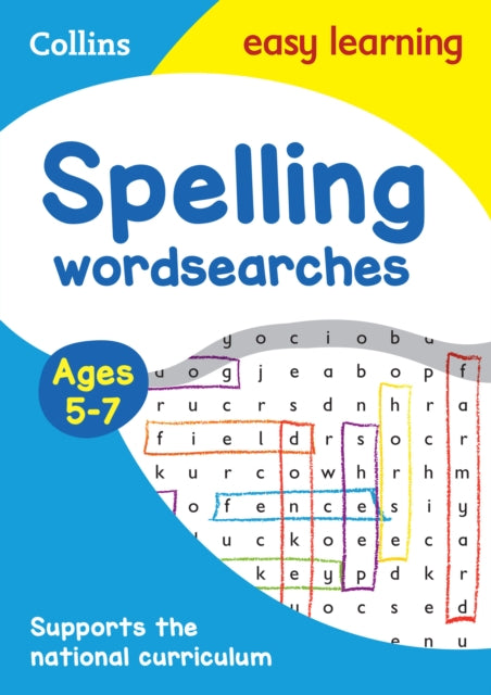 Spelling Word Searches Ages 5-7 : Ideal for Home Learning-9780008212643