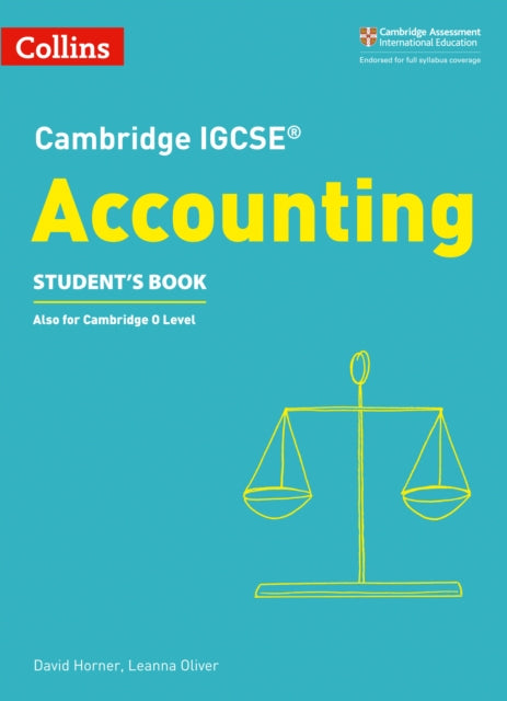 Cambridge IGCSET Accounting Student's Book-9780008254117
