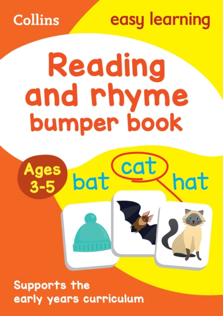 Reading and Rhyme Bumper Book Ages 3-5 : Ideal for Home Learning-9780008275440