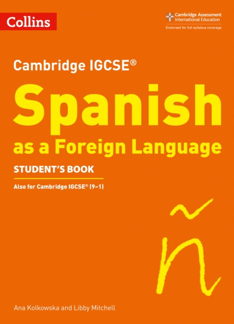 Cambridge IGCSET Spanish Student's Book-9780008300371