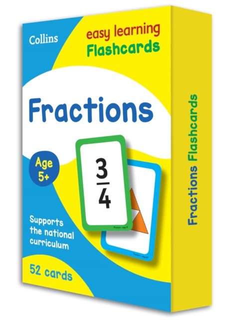 Fractions Flashcards : Ideal for Home Learning-9780008335847