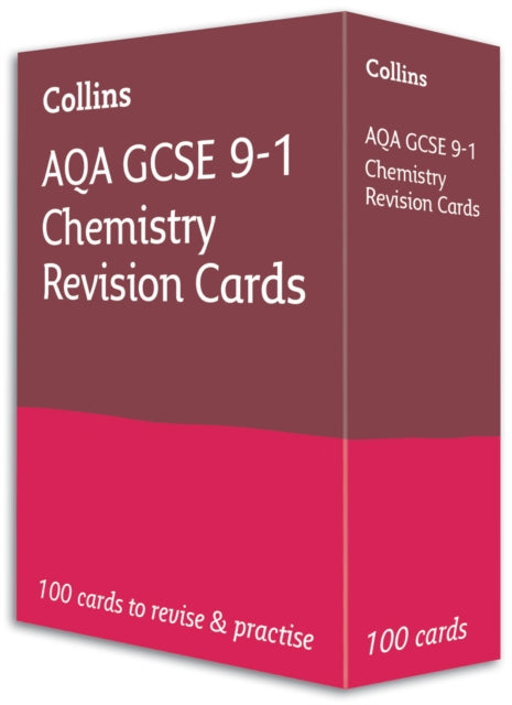 AQA GCSE 9-1 Chemistry Revision Cards : Ideal for the 2026 and 2027 Exams-9780008353902