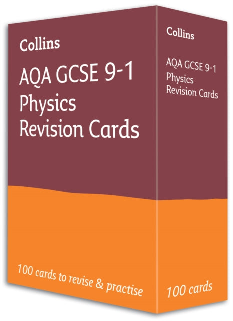 AQA GCSE 9-1 Physics Revision Cards : Ideal for the 2026 and 2027 Exams-9780008353919