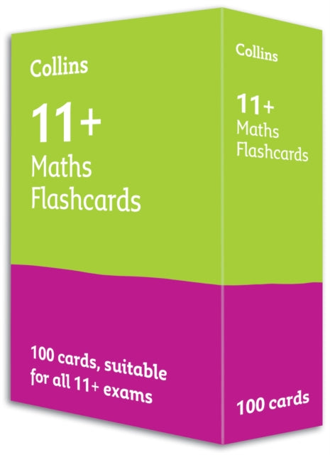 11+ Maths Flashcards : For the 2025 Gl Assessment and Cem Tests-9780008356217